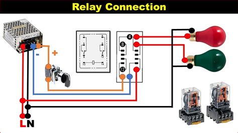 how to relay electrical service boxes|connecting relay to junction box.